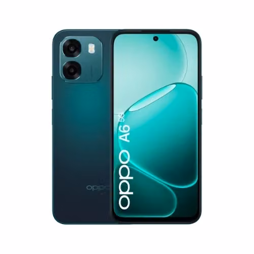 Smartphone Oppo A6 5G Sapphire Black con display AMOLED da 6,75 pollici, 6 GB RAM e 256 GB di memoria interna – 2