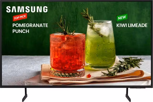 Smart TV Samsung LED UHD 4K da 75 pollici Professionale Black LH75BEDHLGUXEN