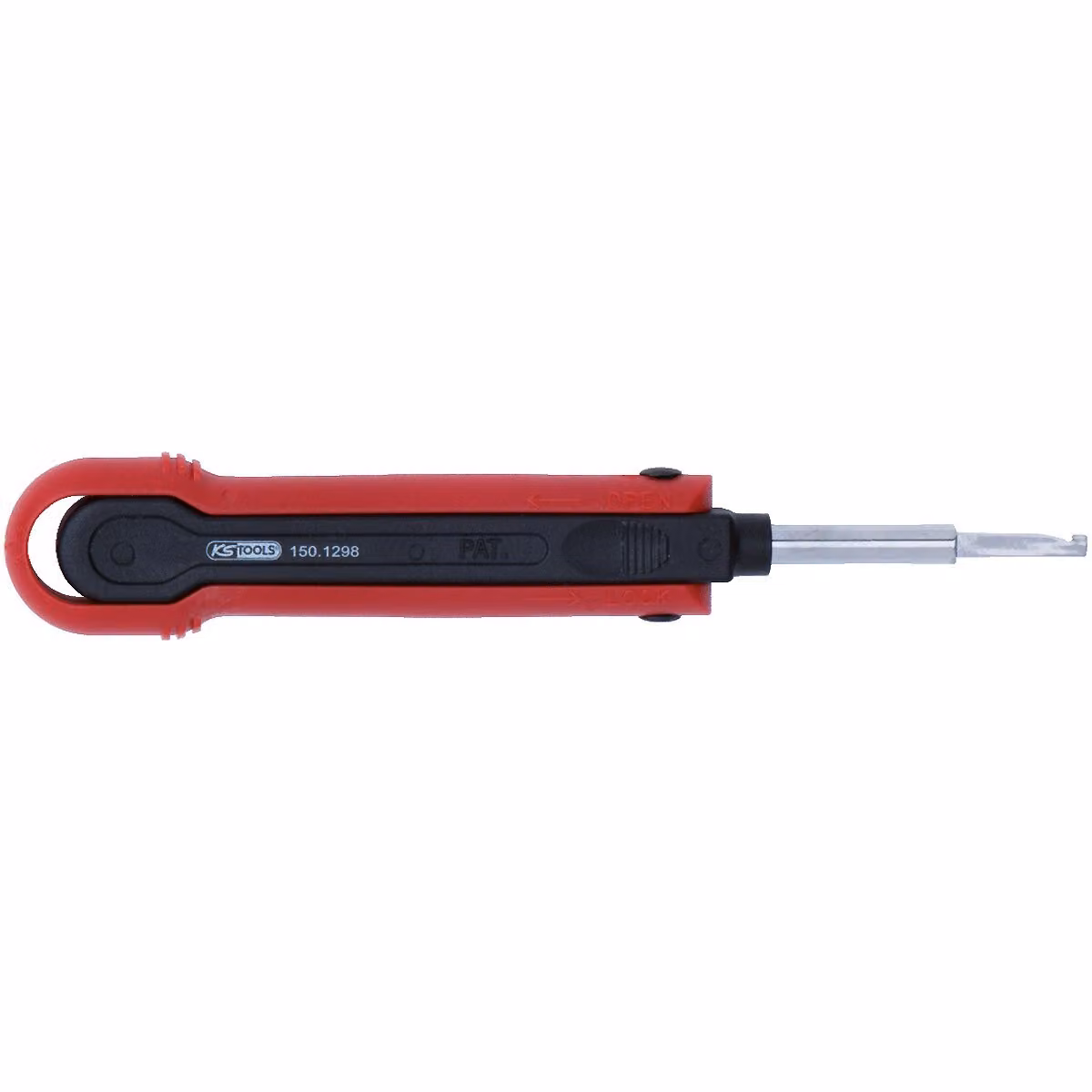 KS TOOLS Attrezzo di sblocco a tappo piatto / rotondo 150.1298 40g