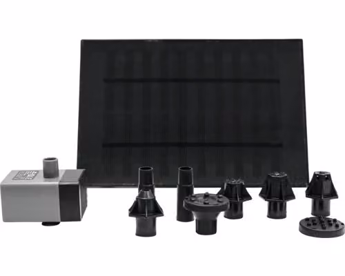 Set pompa per giochi d'acqua Heissner SOLAR 250 l/h