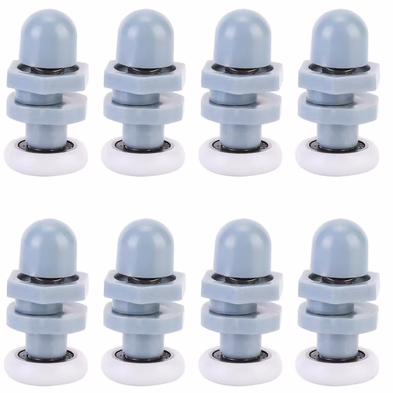 Rotelle per porte doccia: silenziose e robuste - disponibili nelle misure 20mm, 23mm e 25mm