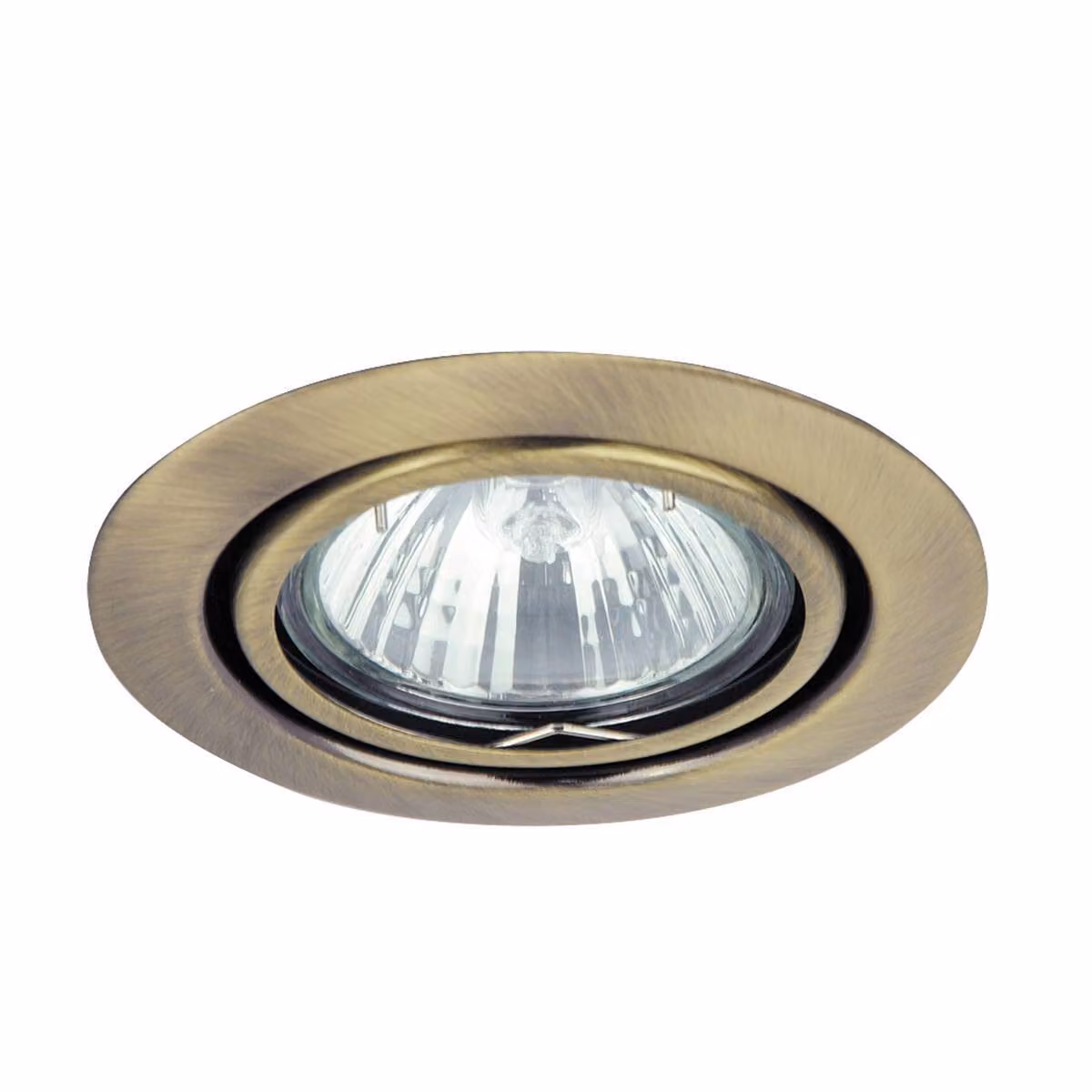 Faretto moderno da incasso relight Ø 86 cm color bronzo