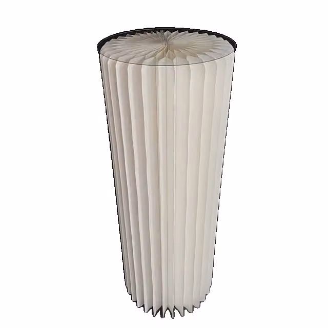 Alzata per torte, design pieghevole, superficie dorata, H80cm bianco