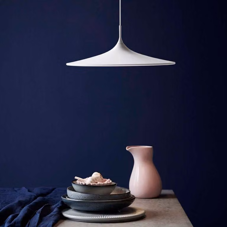 Nordlux LED lampada a sospensione Skip 57 bianco, bianco opale