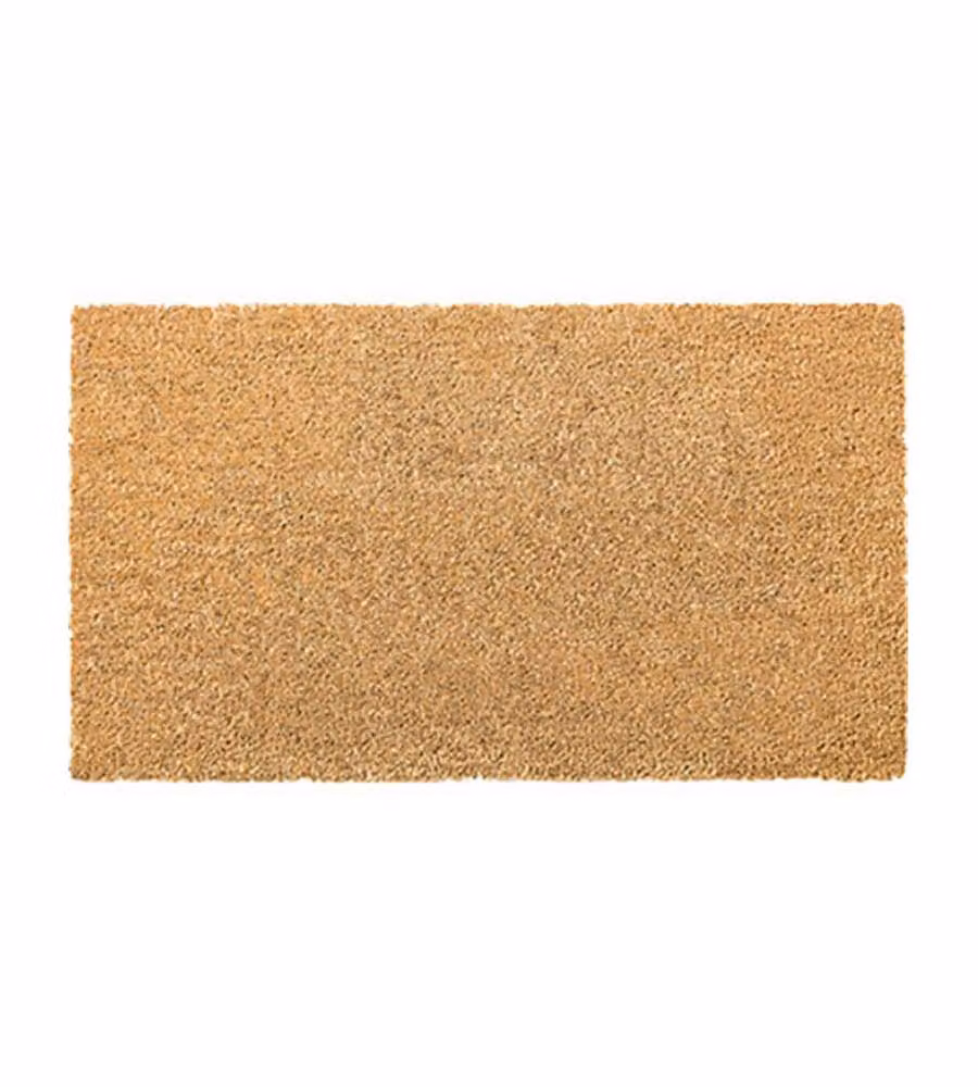 Velcoc Zerbino Cocco Beige 40x60 cm Antiscivolo per Interni 14 mm