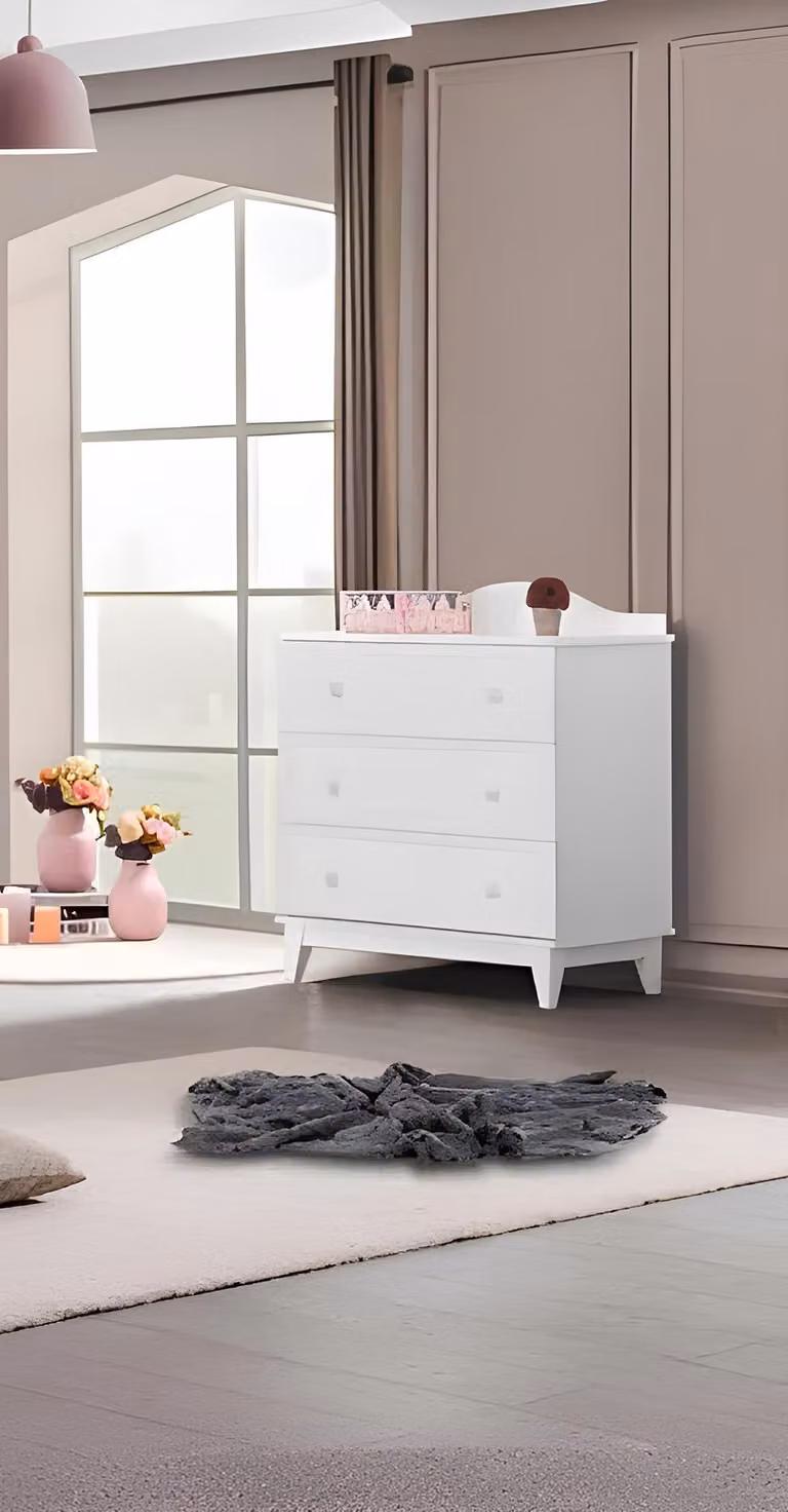 Holzmöbel Weiß Schlafzimmer Kommode Kommodenschrank Einrichtung