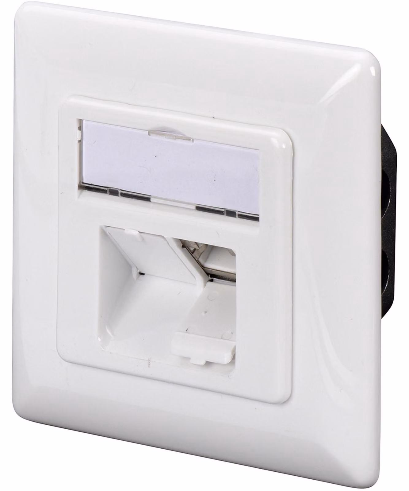 DIGITUS scatola da incasso Cat.6, classe E, 2 x RJ45, schermato