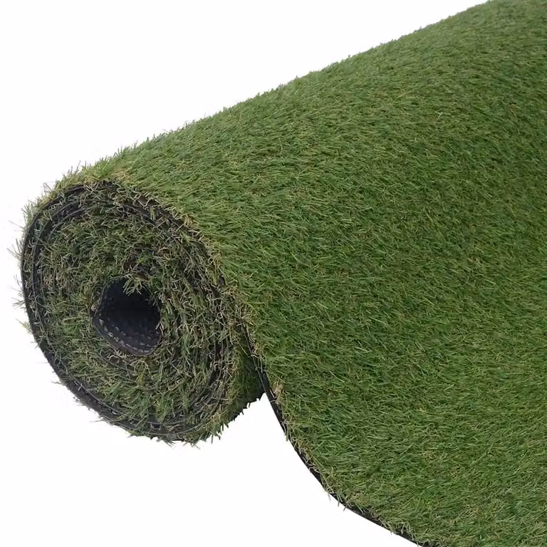vidaXL Erba Sintetica in Plastica Verde 1 x 20 m, Altezza: 20 mm