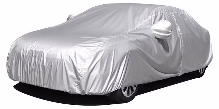 Copertura completa per auto, impermeabile e traspirante, dimensioni 430x166x120 cm, realizzata in tessuto di poliestere