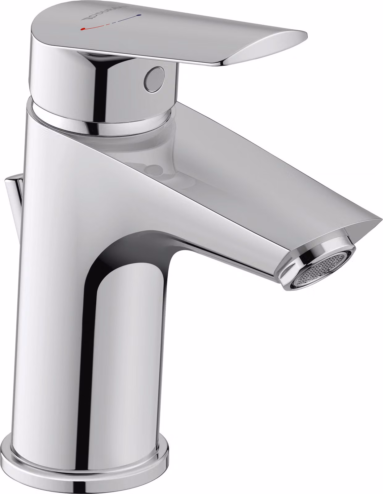 Duravit No.1 S FreshStart Mitigeur de lavabo, avec garniture découlement, saillie 100mm, N11011001010, N11011001010