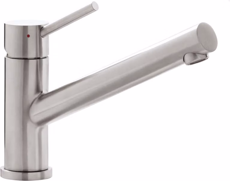 Villeroy & Boch Como - Miscelatore per lavabo a battente, acciaio inox 925700LC