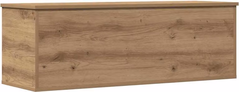 Scatola di Stoccaggio Rovere artigianale 102 x 35 x 35 cm