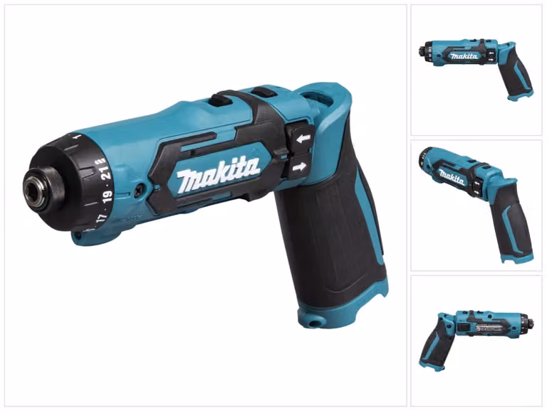Avvitatore a batteria Makita senza batteria e caricabatteria 7,2 V - 0 - 650 giri/min - 5,6 Nm