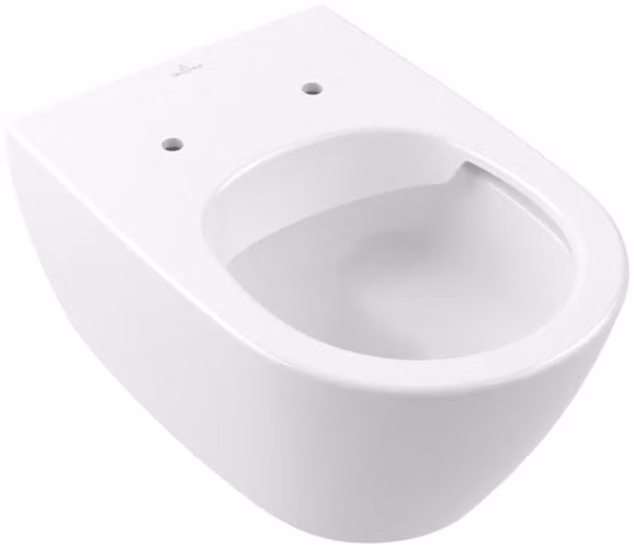 Villeroy & Boch Subway 2.0 WC à fond creux, ovale, sortie horizontale, DirectFlush, 370x560x365mm, 5614R0T2, 5614R0T2