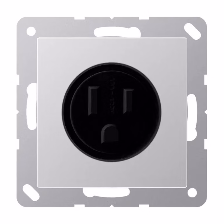 Presa Jung A521-15AL standard statunitense NEMA in alluminio