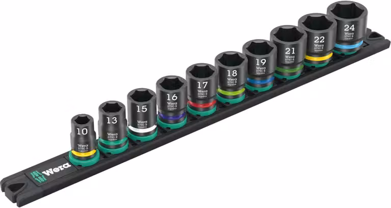 Wera 05005451001 Wera 9607 Nuss-Magnetleiste B Impaktor 1