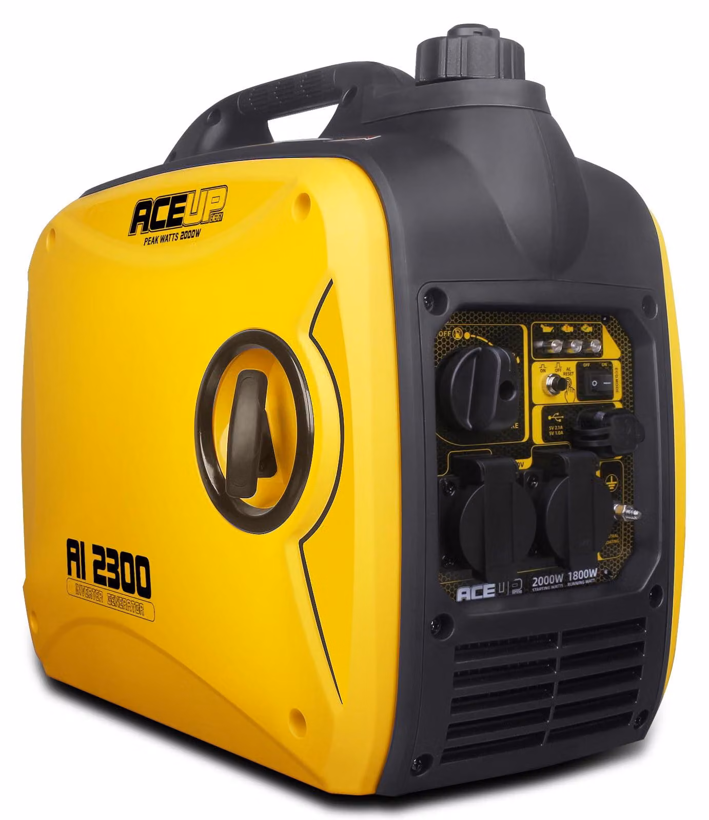 Generatore inverter a benzina, funzionamento silenzioso - 1800 Watt - 230 Volt - Portatile