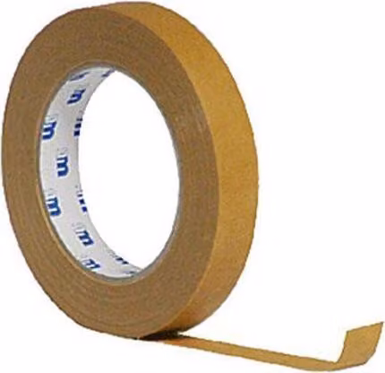 Nastro per mascheratura Nastro100 fino a 120°C Nastro adesivo marrone Nastro per pittori 19 mm x 50 m