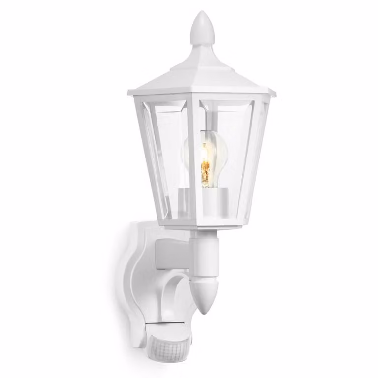 Steinel Sensor lampada da parete per esterni a 1 luce 410x190 mm L 15 S bianco