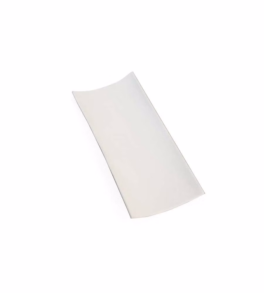 Antiscivolo antivibrazione in gomma 100x200 mm. spessore 2,5 mm. bianco