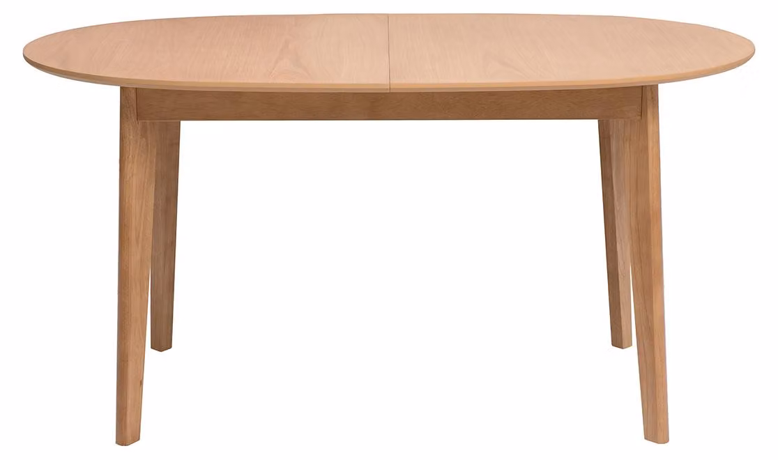 Miliboo - Tavolo da pranzo ovale allungabile in rovere chiaro L150-200 cm ANSEL