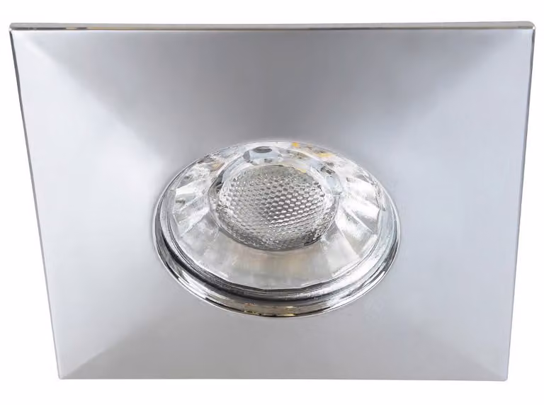Rabalux 1079 faretto da soffitto Randy, 4W, 3000K, 350lm, argento, bianco caldo, moderno, 7,8x7,8cm