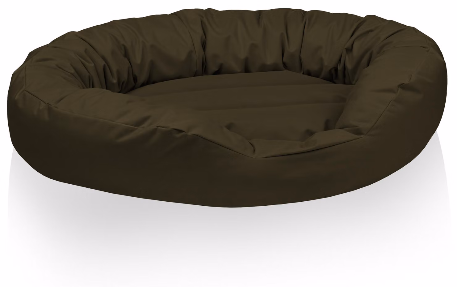 Lettino per cani BedDog® SUNNY 4in1 o monocolore, lavabile, con bordo, cuscino per cani, GREEN-TEA (verde), L