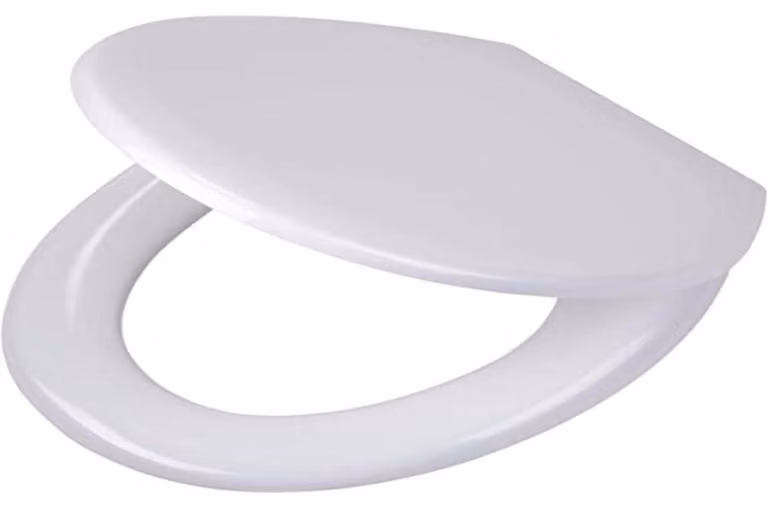 tiger pasadena sedile per wc, elastomero termoplastico, acciaio