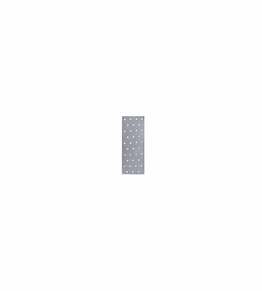 Giunto a piastra forato 60 x 240 mm.