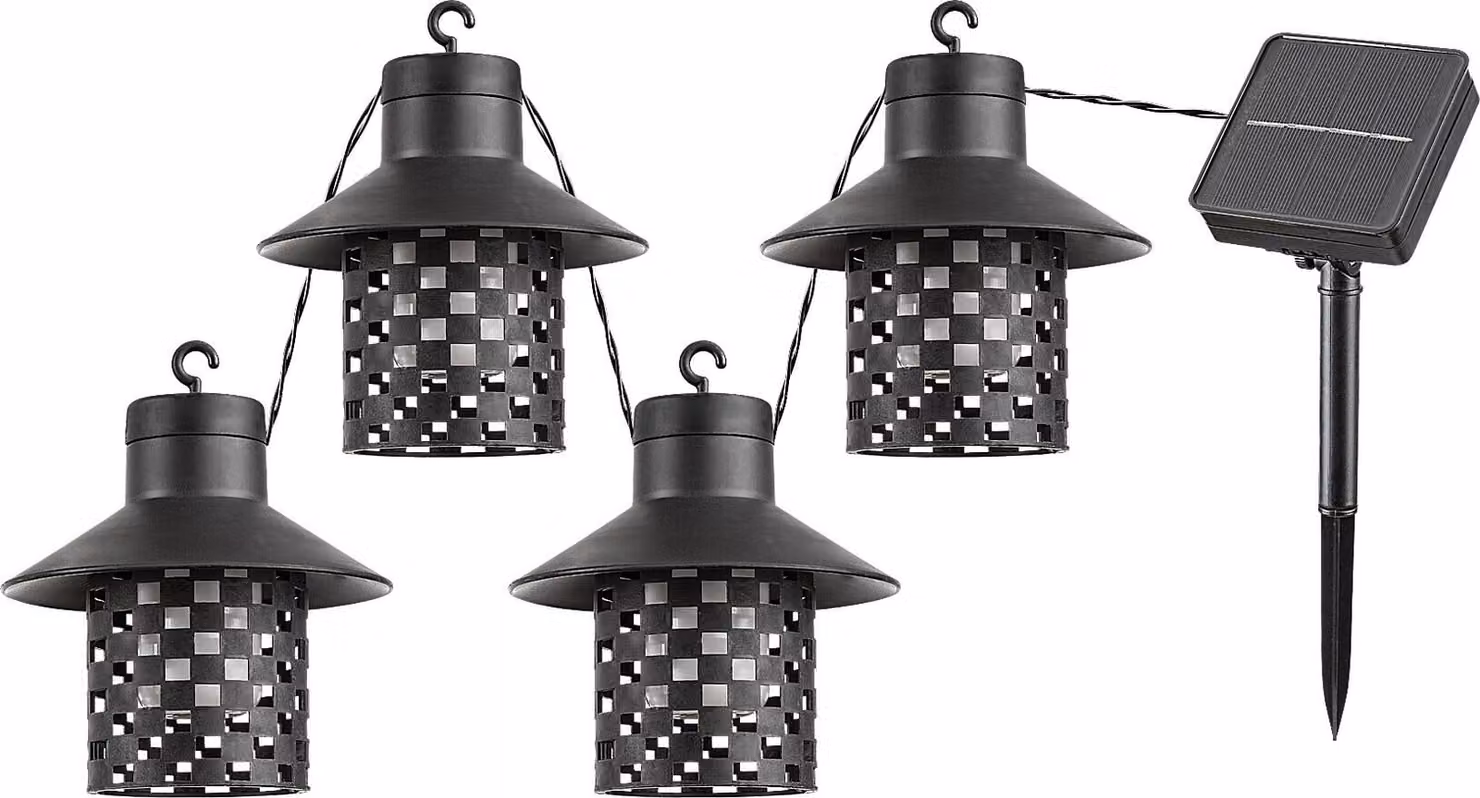 Lampade solari decorative a sospensione per esterni LED 0,06W XIMPU 77003 Rabalux