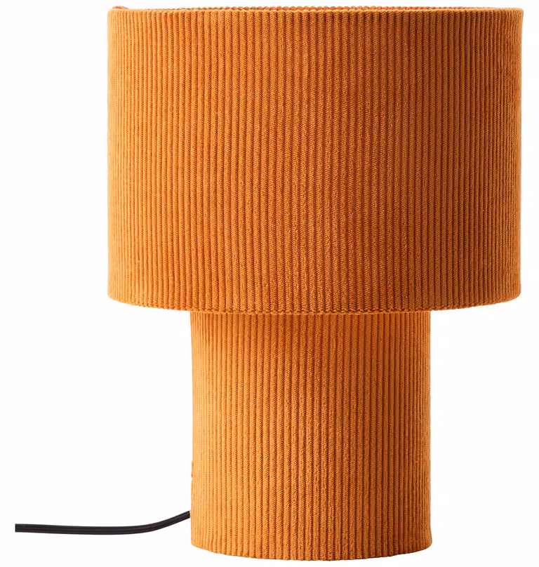 Lampada da tavolo BRILLIANT, modello Tony, colore giallo, altezza 30 cm, grado di protezione IP20, attacco E27, adatta per lampadine LED