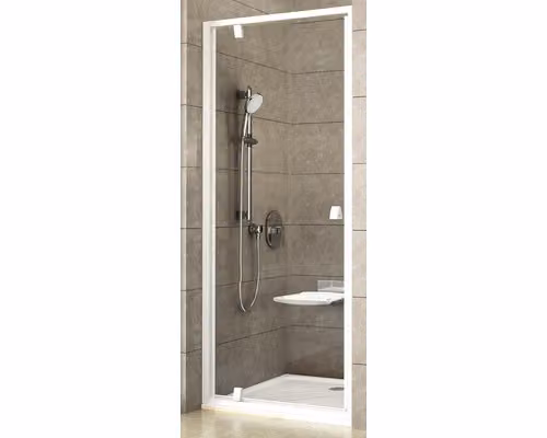Porta doccia RAVAK Pivot PDOP1-90 bianco/bianco+trasparente 03G70101Z1