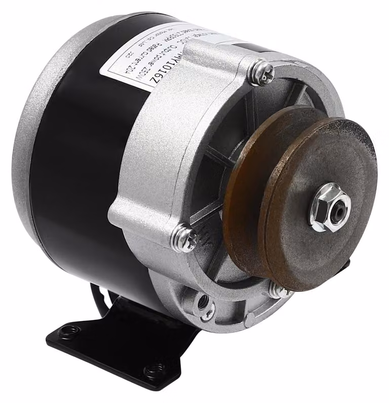 Motore elettrico con riduttore, struttura resistente, alta efficienza, 12 V