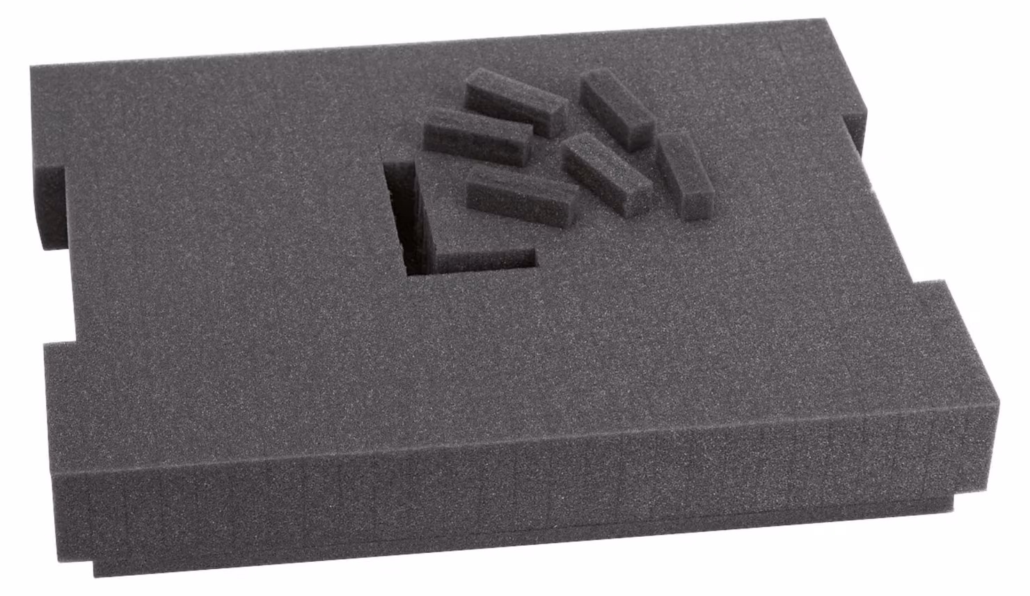 Bosch Foam Insert 136 - Inserto in schiuma (1600A001S1) per L-Boxx 136 e LS-Boxx 306