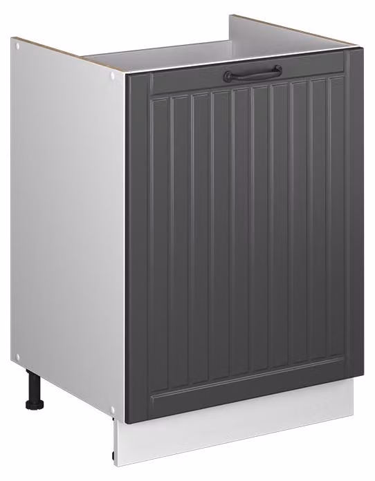 Mobile lavello cucina Vicco Fame-Line Grigio scuro/Bianco 60 cm, Model 62191