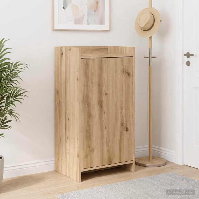 Mobile porta scarpe moderno vidaXL in legno marrone L 48 cm x P 36 cm x H 92 cm