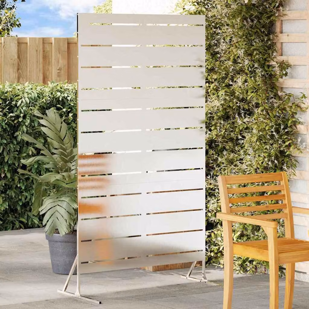 Maison Exclusive - Schermatura 100 x 50 x 180 cm in acciaio inossidabile argento