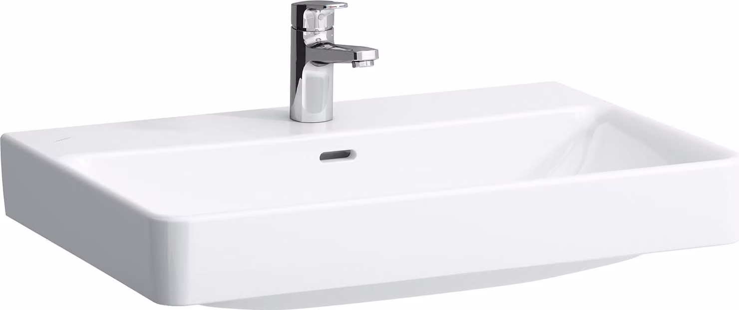 LAUFEN PRO S lavabo, 1 trou pour robinet, sans trop-plein, 700x465mm, H810967A001561, H810967A001561