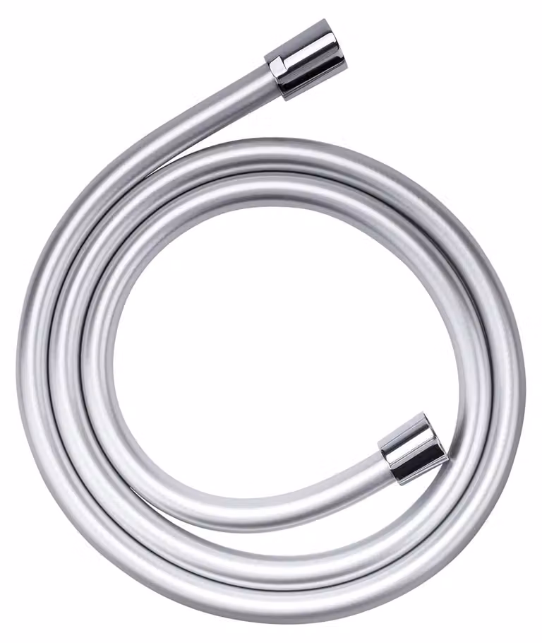 Flessibile per doccia - 160 cm - Argento - Resistente al pieghevole e potabile - Attacco universale G ½"