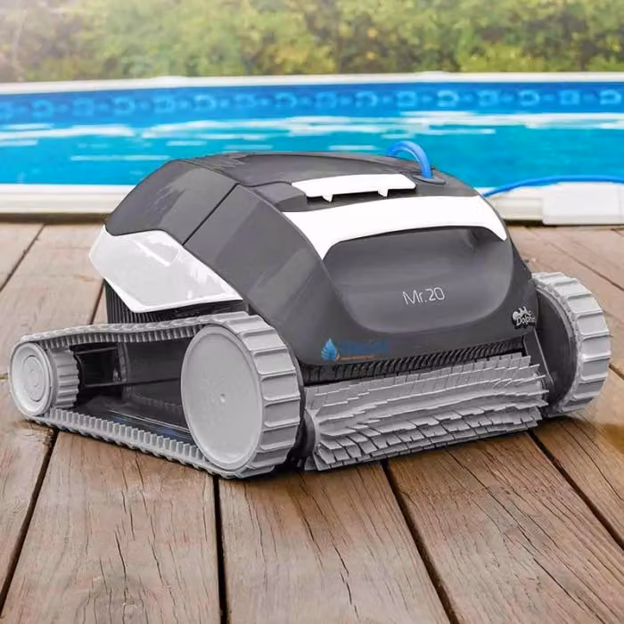 Robot pulitore per piscine interrate Maytronics Dolphin Mr. 20 grigio – 2