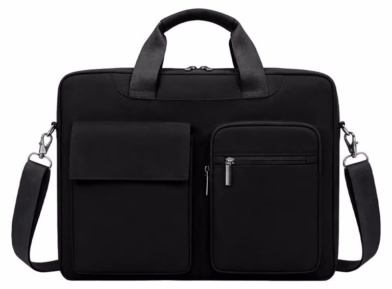 Solidchoice - Borsa impermeabile per laptop da 16 pollici, con scomparti imbottiti