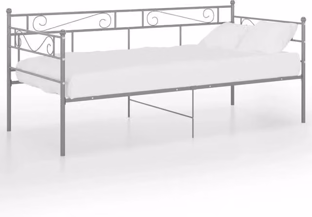 Telaio per divano letto singolo in metallo grigio DESIGN IN