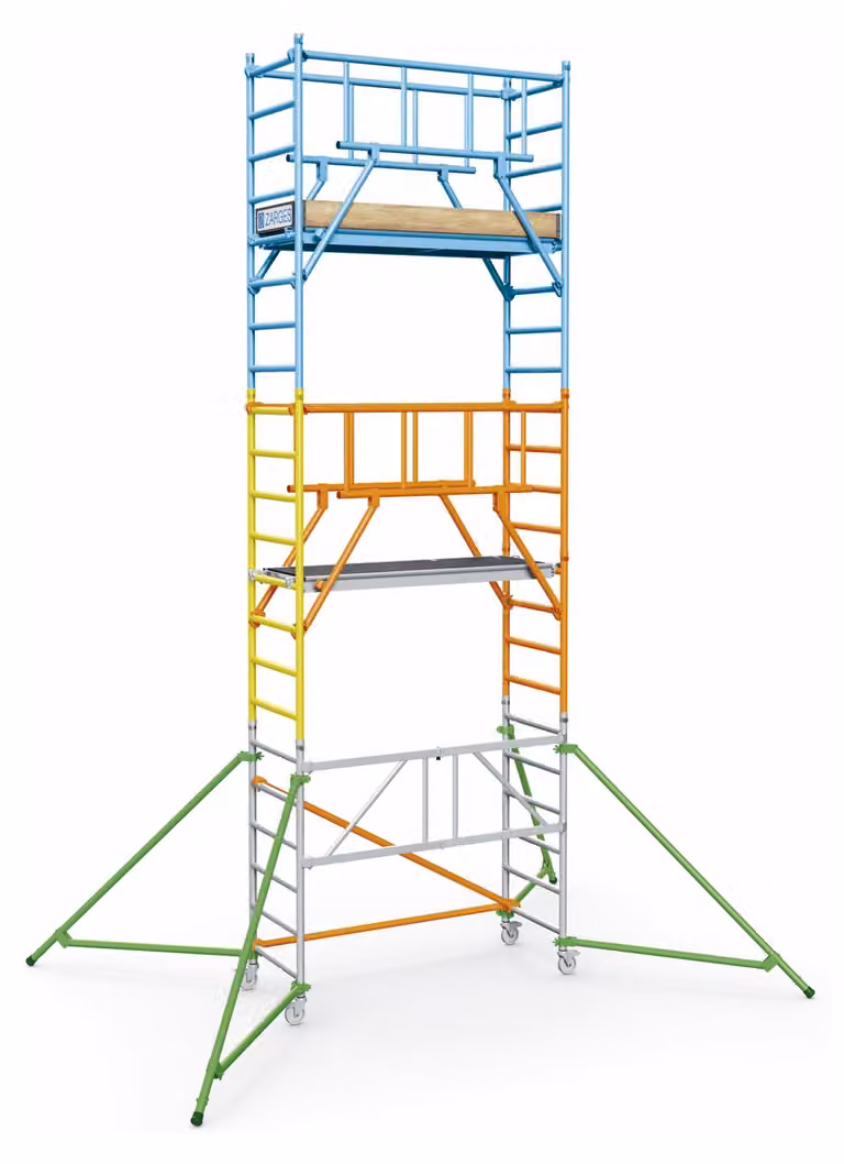 Zarges PaxTower 2 m pacchetto di ampliamento S-PLUS (pacchetto blu)