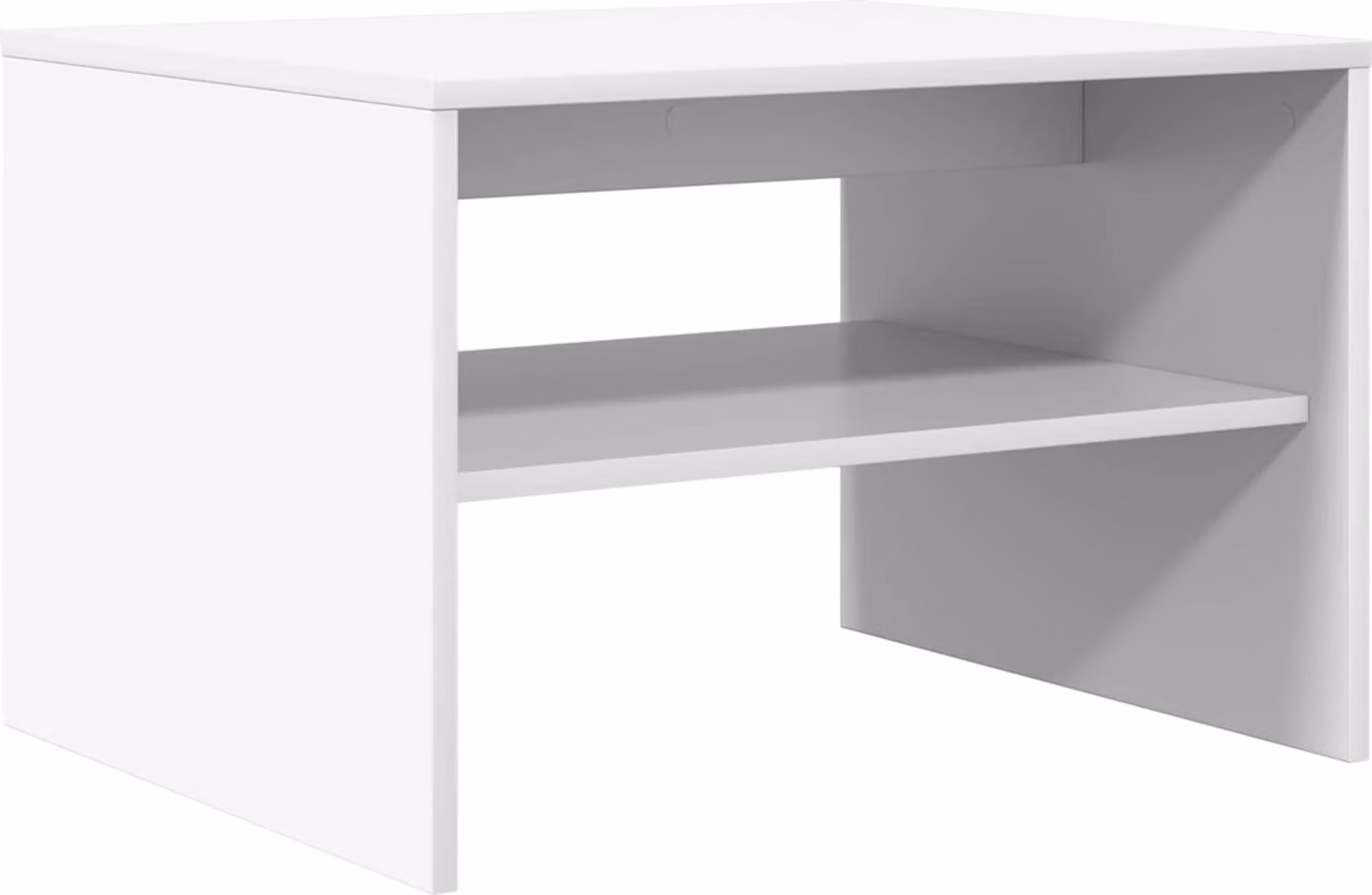 Tavolino da salotto Bianco 60 x 50 x 40 cm Legno multistrato