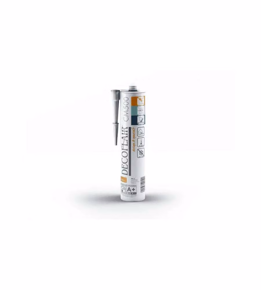 Colla Mastice CM500 Trasparente 310ml per Modanature e Ristrutturazioni