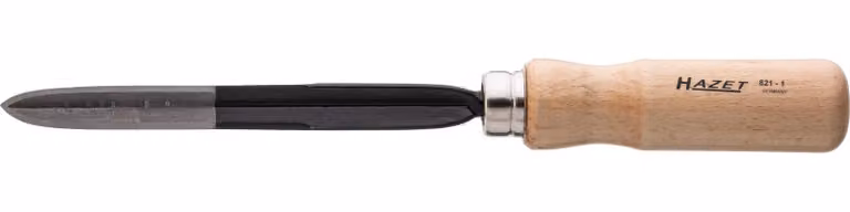 HAZET Raschietto triangolare cavo 821-1