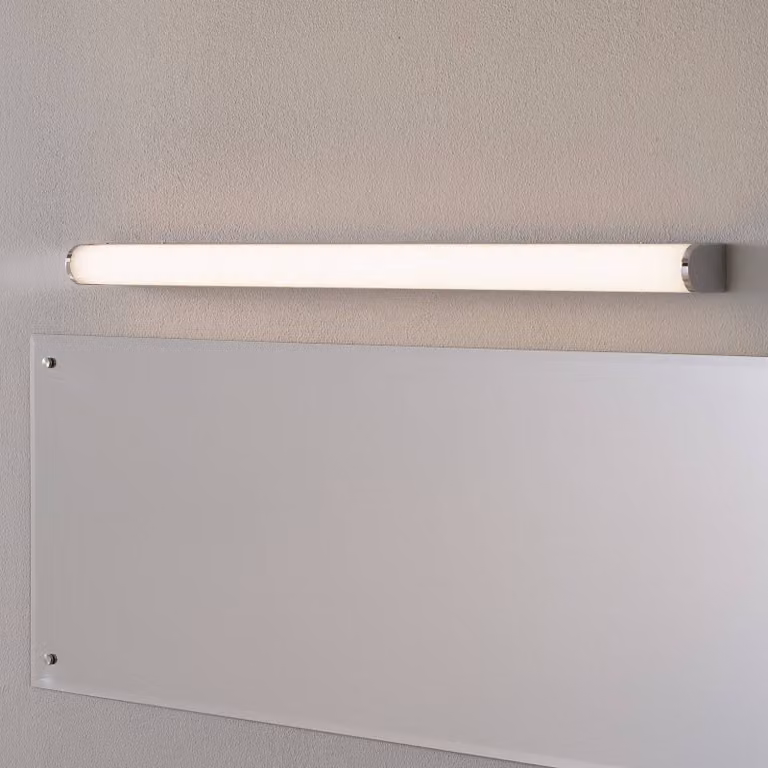 Helestra Applique da parete a LED Ponto, Bianco / Opale, Bagno, Plastica, Design, Applique a LED