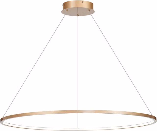 Lampada a sospensione LED Saturno Milagro Ø100 oro