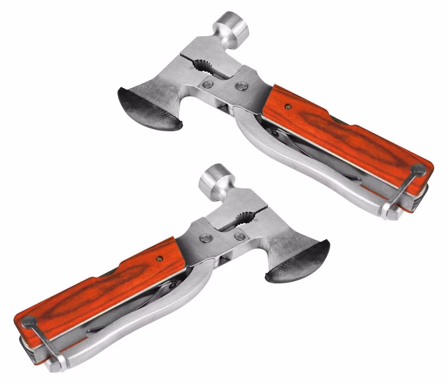 Multitool da campeggio 12-in-1 con martello e sega, ideale per le avventure