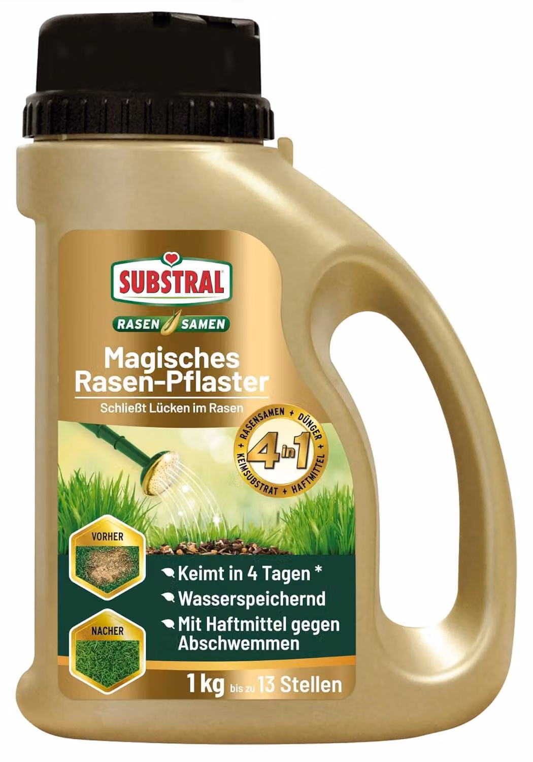 SUBSTRAL® 87641 SUBSTRAL® Magisches Rasenpflaster Rasensamen 1,0 kg